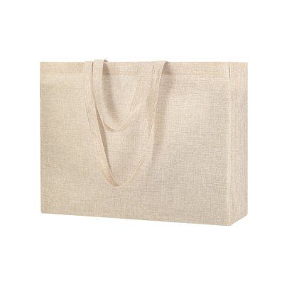 Bolsa de poliéster para sublimación con fuelle Natu