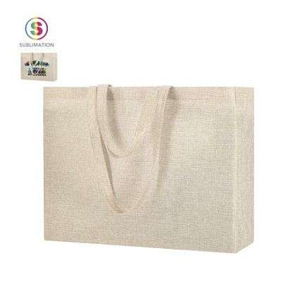 Bolsa de poliéster para sublimación con fuelle