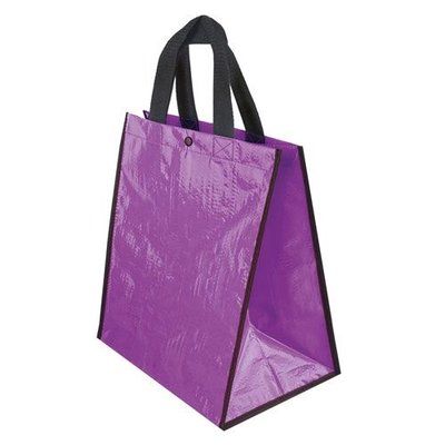 Bolsa PP laminada con brillo y cierre botón LI