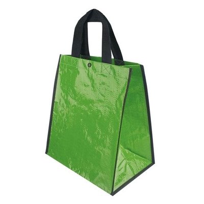 Bolsa PP laminada con brillo y cierre botón