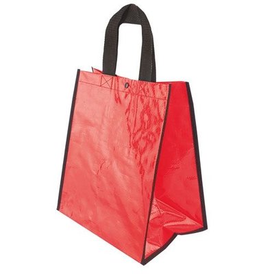 Bolsa PP laminada con brillo y cierre botón