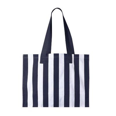 Bolsa a rayas de algodón reciclado AZ