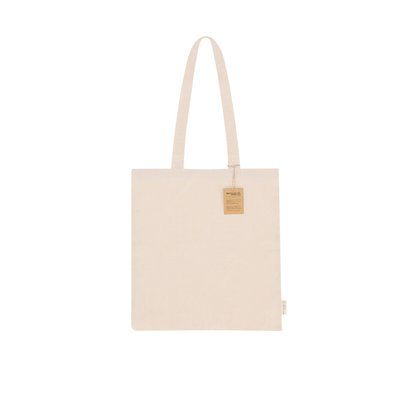 Bolsa reciclada 180 g/m2 asas largas 7 kg Natu