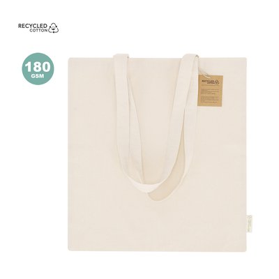 Bolsa reciclada 180 g/m2 asas largas 7 kg