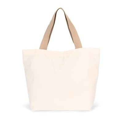 Bolsa reciclada grande con fuelle