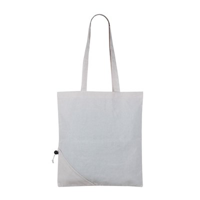 Bolsa reciclada plegable en forma de fresa