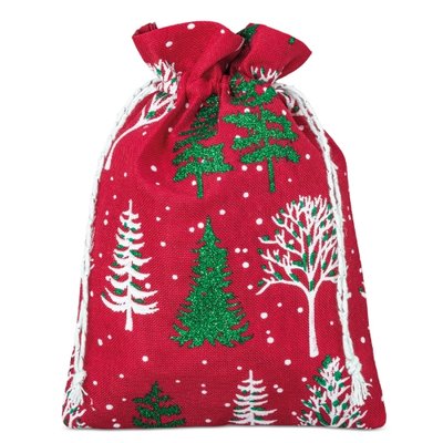Bolsa regalo navideña dos tamaños