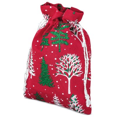 Bolsa regalo navideña dos tamaños
