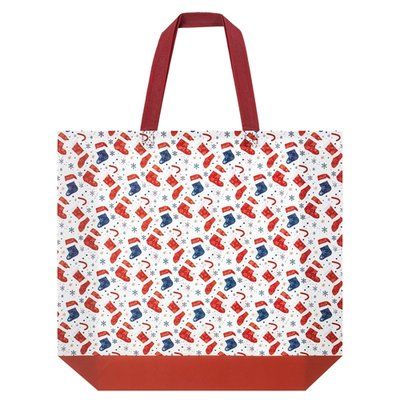 Bolsa de regalo navideña grande