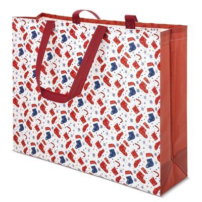 Bolsa de regalo navideña grande