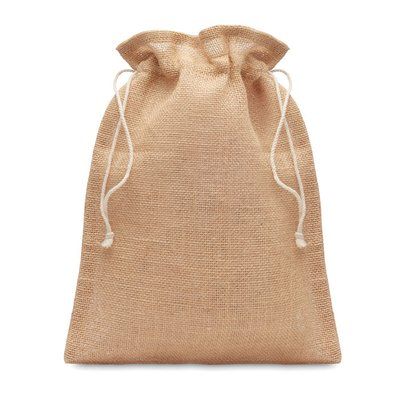 Bolsa Regalo de Yute 14x22cm Beig