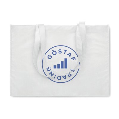 Bolsa RPET 80g con Fuelle y Asas Largas