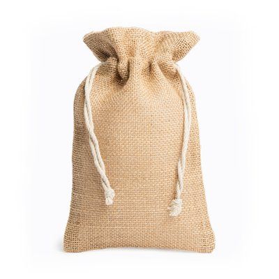 Bolsa saco de yute natural