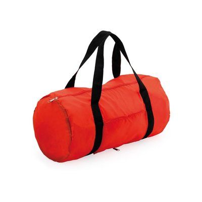 Bolsa sencilla plegable 50 x (diámetro) 25 cm Rojo