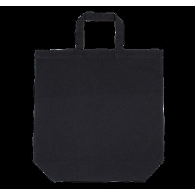 Bolsa shopper de algodón Black