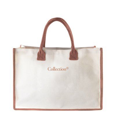 Bolsa shopper de algodón canvas