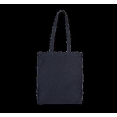 Bolsa shopper reciclada con fuelle Navy Blue Jhoot