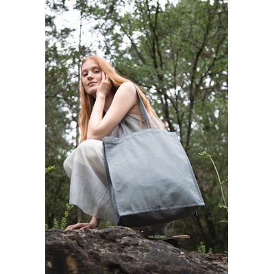 Bolsa shopper reciclada con fuelle