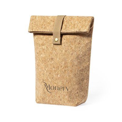 Bolsa Sobre Térmica de Corcho con cierre de corchete