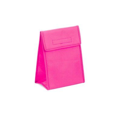 Bolsa térmica individual en non woven 18 x 25 x 11 cm Fucsia