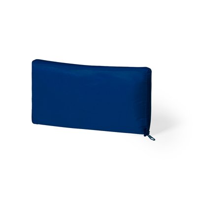 Bolsa térmica plegable de compra en poliéster  Azul