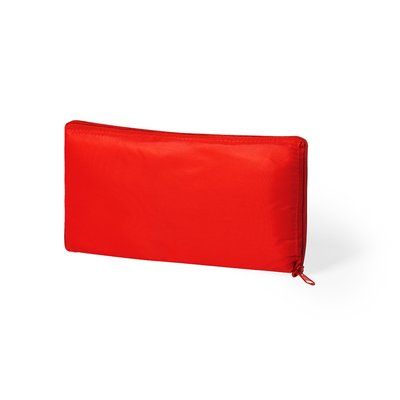 Bolsa térmica plegable de compra en poliéster  Rojo