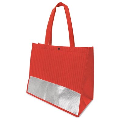 Bolsa Textura Color y Plata con Botón