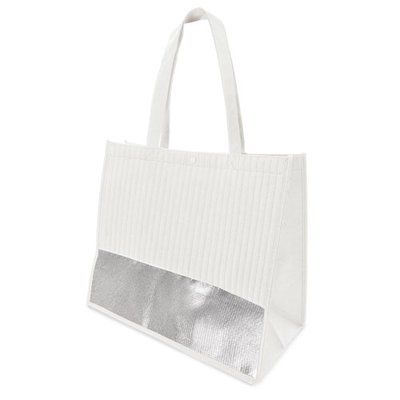 Bolsa Textura Color y Plata con Botón