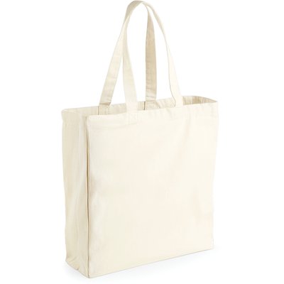 Bolsa tote de algodón Natural