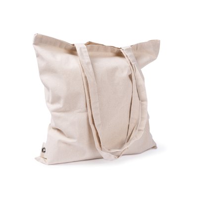 Bolsa tote de algodón orgánico 180g Natural