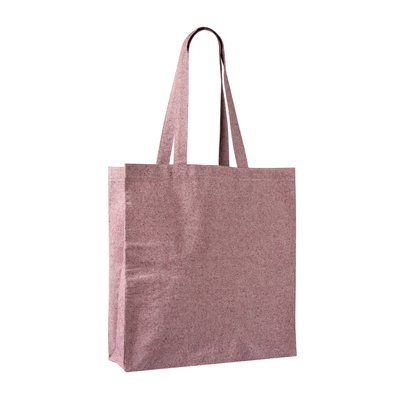 Bolsa tote de algodón y poliéster