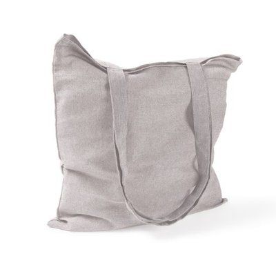 Bolsa tote con asas largas 120g Gris