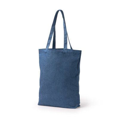 Bolsa vaquera reciclada con asas largas