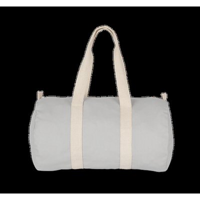 Bolsa viaje de algodón Snow Grey / Natural