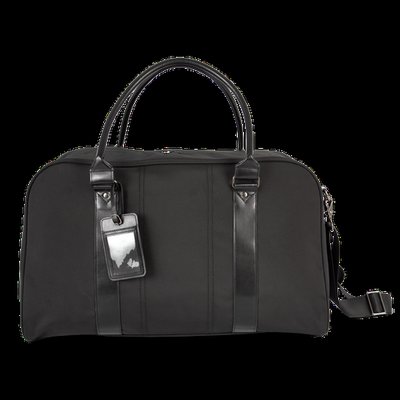 Bolsa de viaje de poliéster reciclado Black
