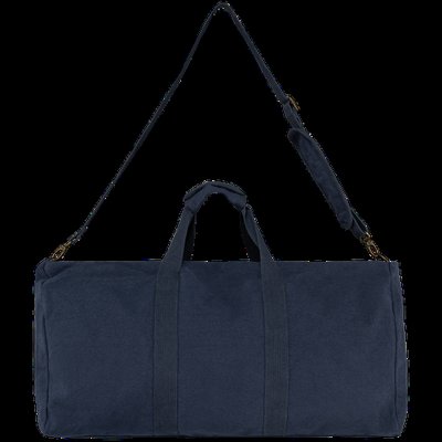 Bolsa de viaje vintage de algodón Washed Navy Blue