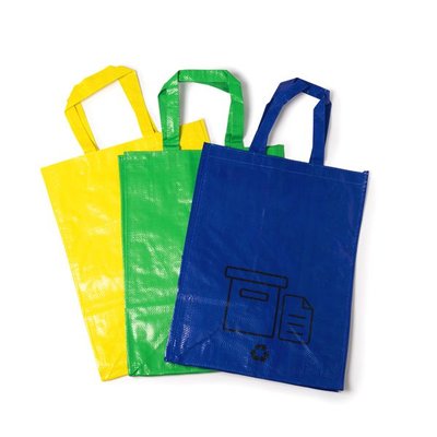 Bolsas de reciclaje con velcros laterales