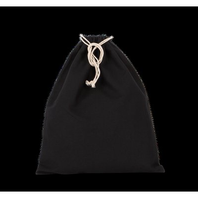 Bolsita con cierre cordón 15 x 13 cm Black L