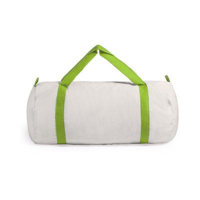 Bolso de algodón 100% para hombro en color natural Verde Claro