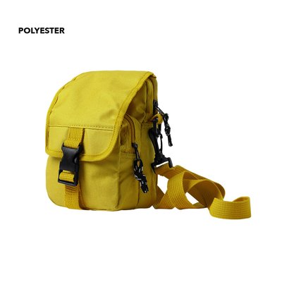 Bolso bandolera con 2 compartimentos y cierre de clip