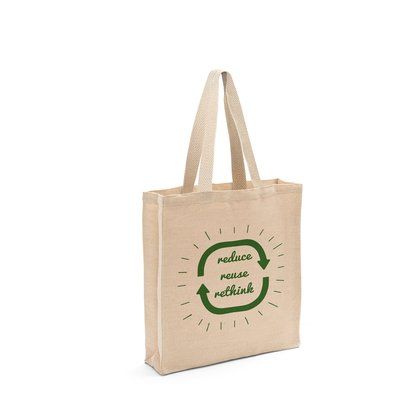 Bolso de juco con bolsillo interior