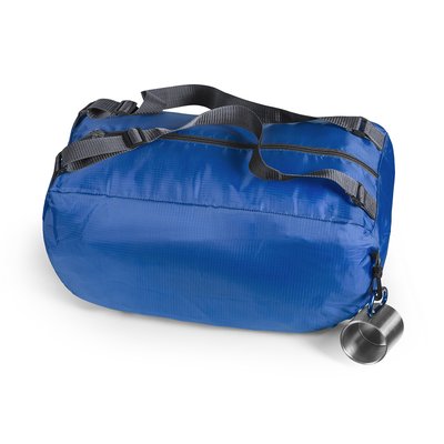 Bolso mochila plegable en ripstop con mosquetón de transporte