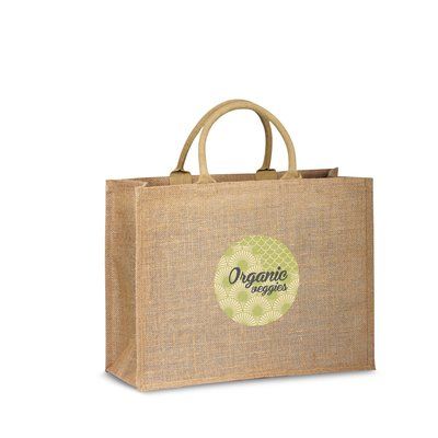 Bolso de yute interior laminado