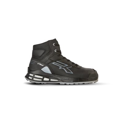 Bota de seguridad con puntera antiperforación Black / Grey 45 EU