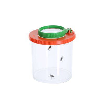 Bote Lupa en ABS con 2 Lentes Trans