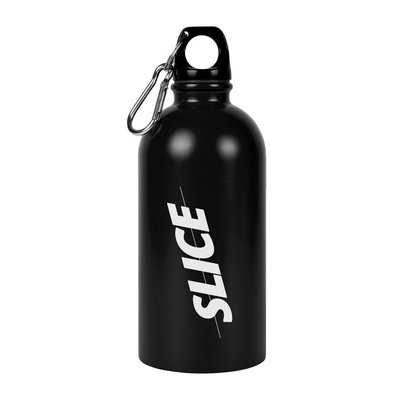 Botella 500 ml acero reciclado con mosquetón