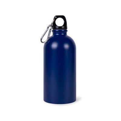 Botella 500 ml acero reciclado con mosquetón