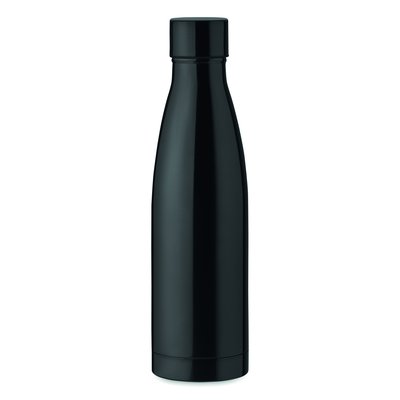 Botella 500ml Aislante Anti Fugas Negro