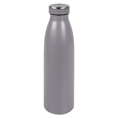 Botella 500ml Doble Pared INOX Gris