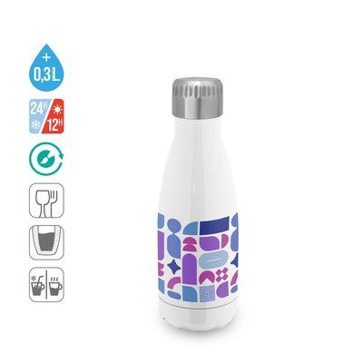 Botella de acero inoxidable 380 mL subli